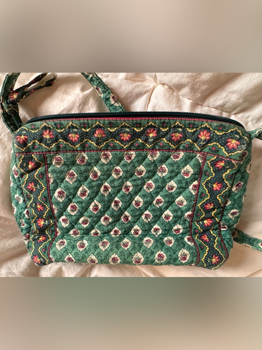 Vintage Vera Bradley Greenfield Madison Bag
